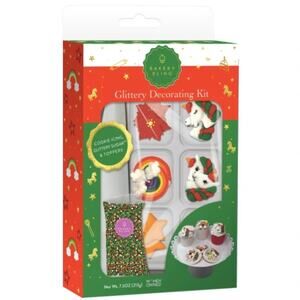 BAKERY BLING • Glittery Decorating Kit | Christmas Unicorn